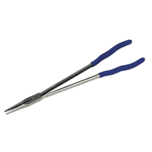 Extra Long 16" Needle Nose Pliers - Straight Tips