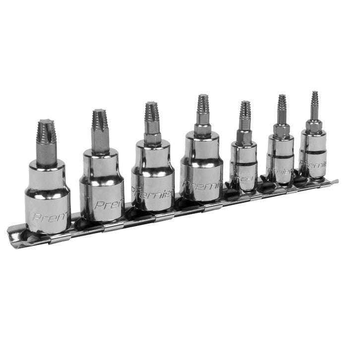 Sealey Lock-On Torx Socket Bit Set For Damaged Screws