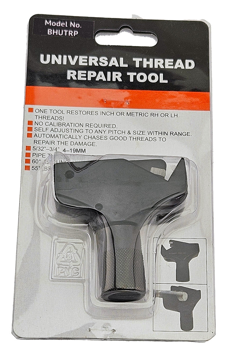 Adjustable Thread Chaser For Repairing Metric And Imperial Threads