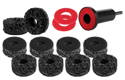 12Pc Stud Hub Cleaner Set