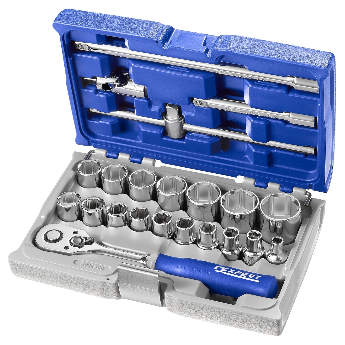 22Pc 1/2" Drive Socket & Accessory Set From Expert By Facom