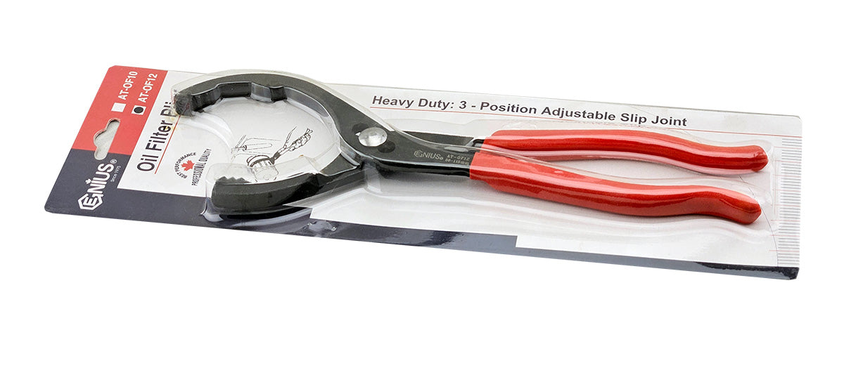 Oil Filter Pliers 12" 50mm-115mm Genius Tools