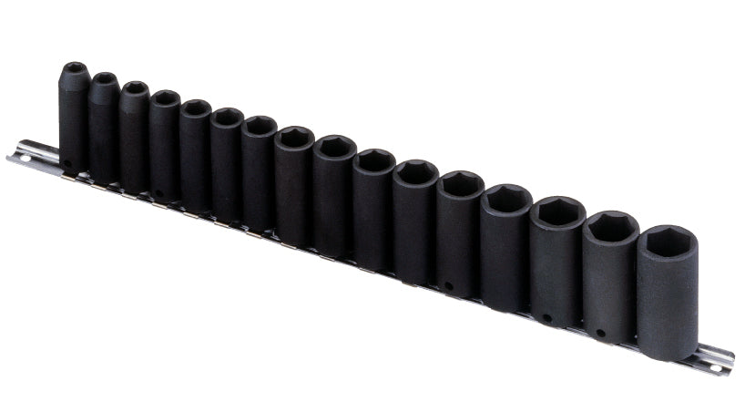 3/8" Drive Metric Standard & Deep Impact Socket Sets 7-22mm