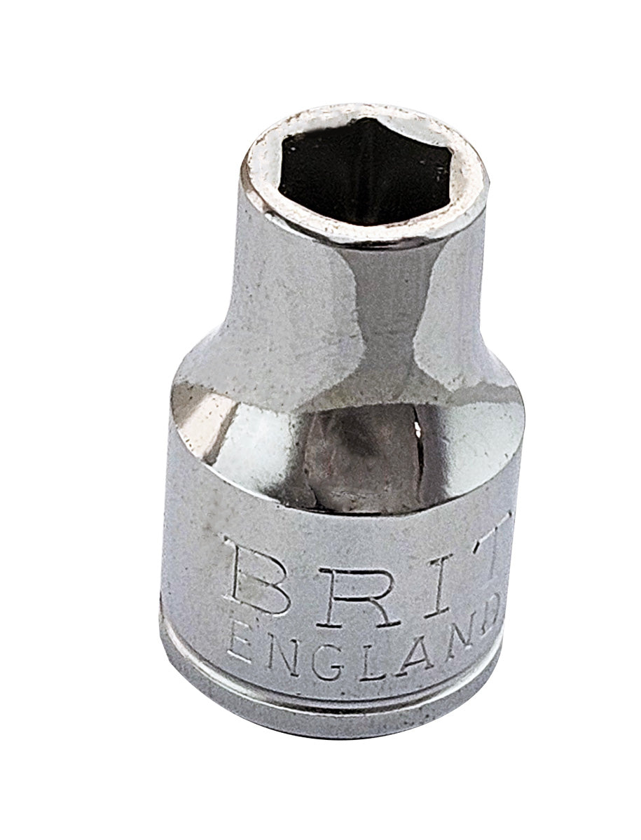 Britool England 1/2" Drive Metric 6-Point Sockets, Sizes 10-32mm