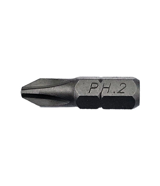 Phillips Ph2 Screwdriver Bit - 1/4" Shank (Pack Of 5)