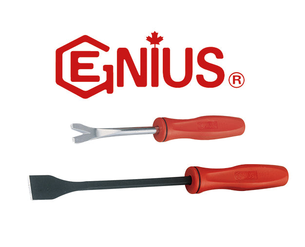 Rigid Carbon Scraper + Trim Pad Remover Tool From Genius Tools