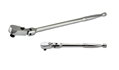 1/2" Drive & 1/4" Drive Ratchets With Low-Profile Flexi-Heads From Britool Hallmark