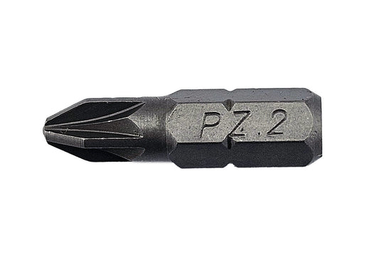 Pozi Pz2 Screwdriver Bit - 1/4" Shank (Pack Of 5)