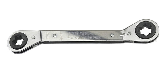 Britool Hallmark Torx Offset Ratcheting Box Wrench Spanner E20 X E24 - Rboe2024