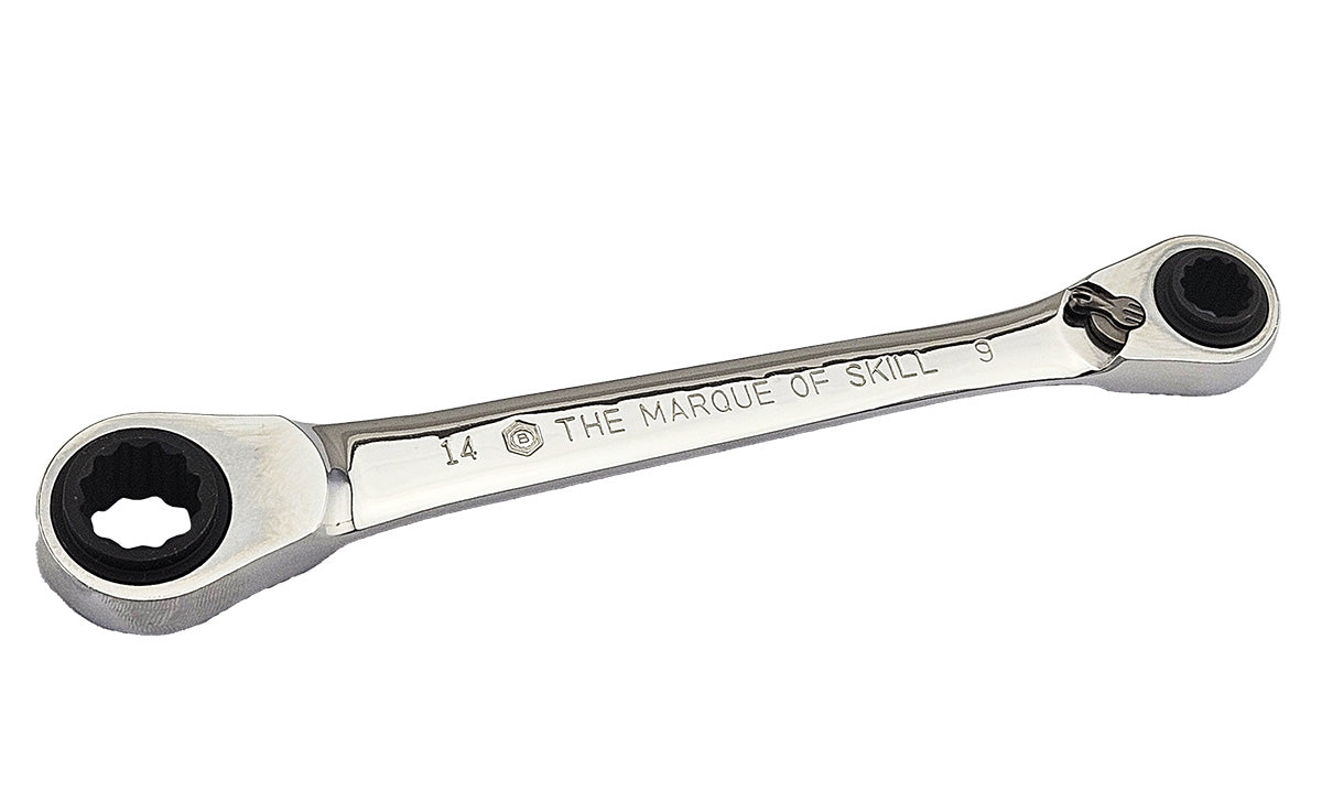 4 In 1 Ratchet Spanner / Wrench Range From Britool Hallmark