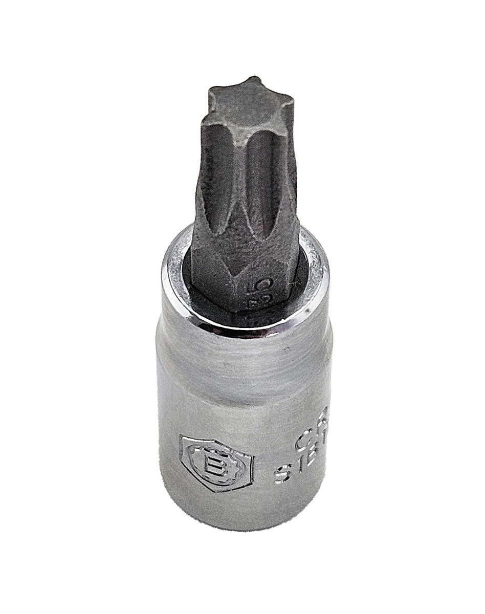 Torx Star Bit Socket Range, 1/4" Drive From Britool Hallmark