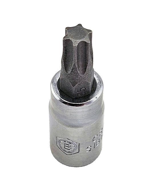 Torx Star Bit Socket Range, 1/4" Drive From Britool Hallmark