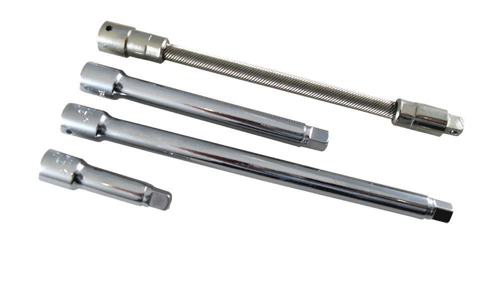 Wobble & Flexi Extension Bar Set, 1/4" Drive, From Britool Hallmark