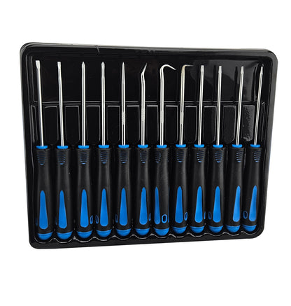 12Pc Precision Screwdriver, Hook & Pick Set