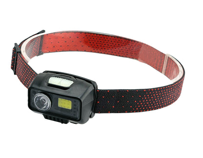 MULTIFUNCTION RECHARGEABLE HEAD TORCH 500 LUMENS