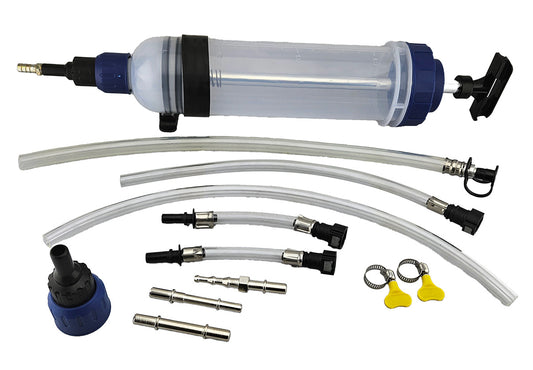 Automotive 1.5 Litre Oil & Fluid Transfer/Inspection Syringe Kit