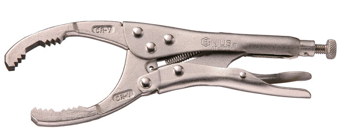 Oil Filter Locking Pliers 10" 53mm-118mm Genius Tools