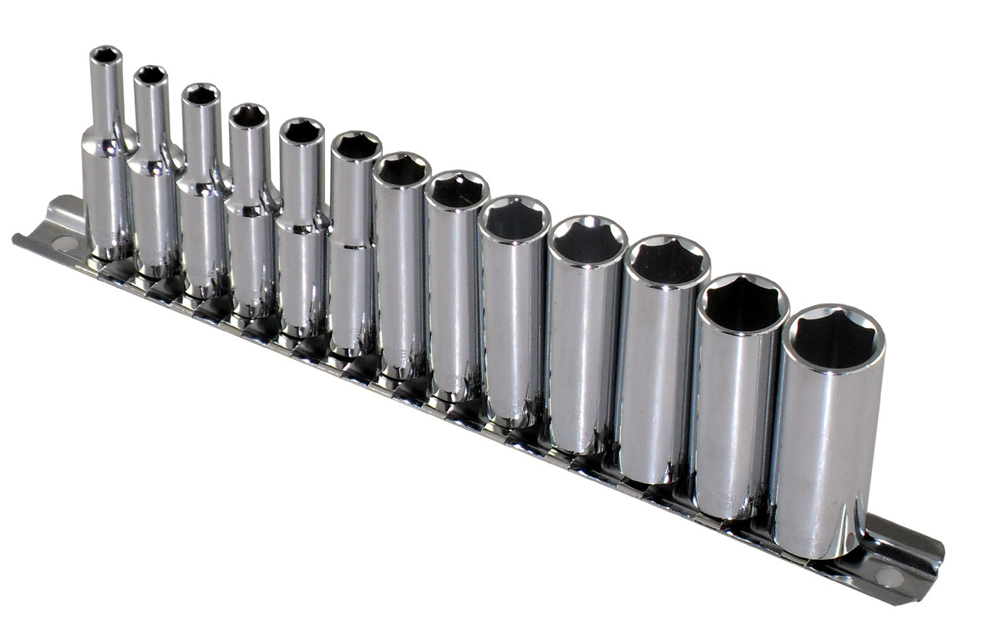 1/4" Drive Deep Socket Set (6-Point) 4-14mm From Britool Hallmark